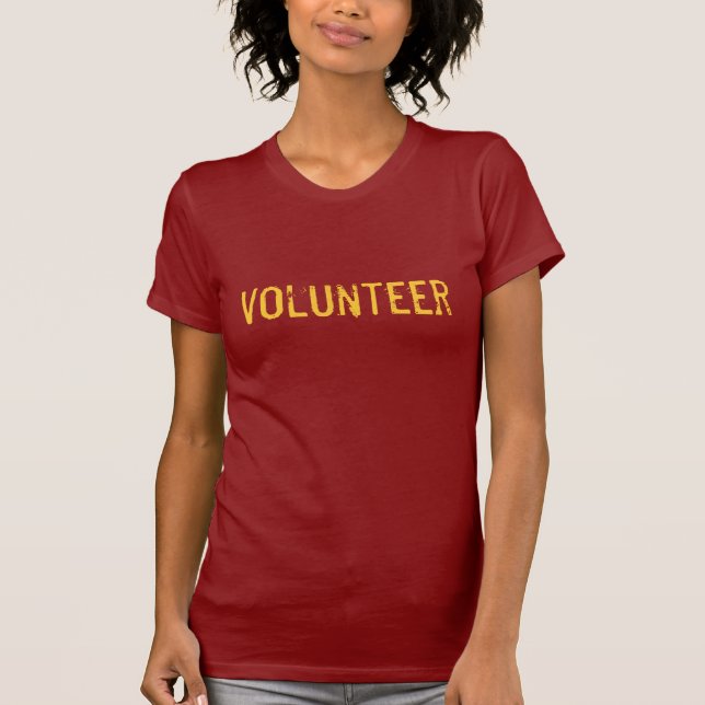 Camiseta Voluntário - t-shirt (Frente)