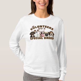 Camiseta Voluntários são abrigo especial de resgate de cães