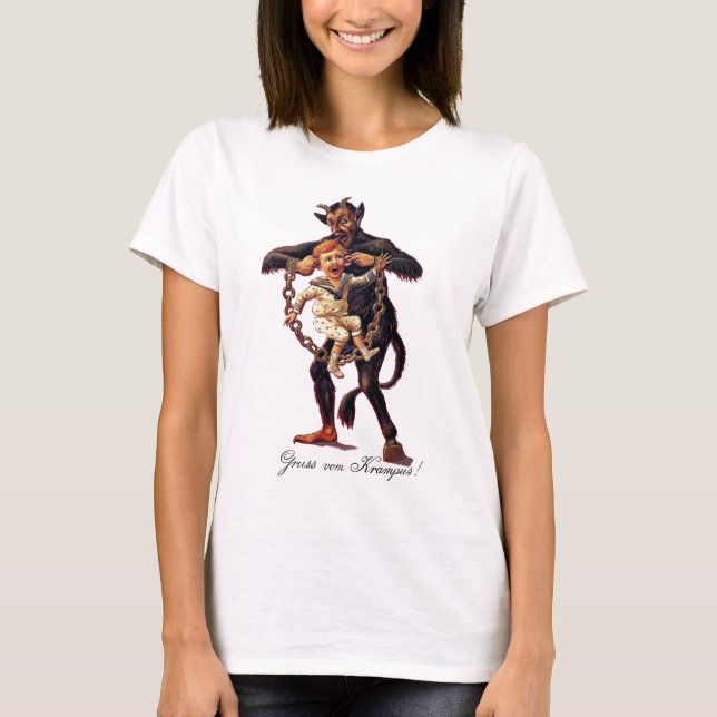 Camiseta Vom de Gruss (cumprimentos de) Krampus (Frente)