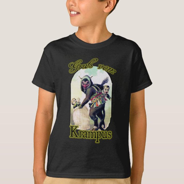 Camiseta Vom Krampus de Gruß (Frente)