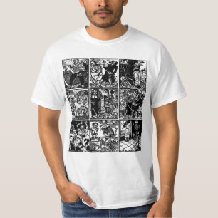 Camiseta Vom Totentanz Anno a dança do t-shirt da morte