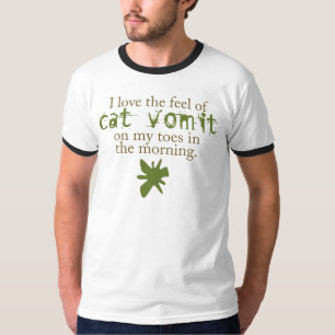 Camiseta Vómito do gato