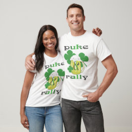 Camiseta vômito e comício