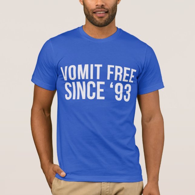 Camiseta Vómito livre desde 'o t-shirt 93 (Frente)