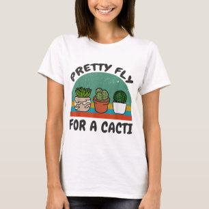 Camiseta Voo Bonito de Cactus para Sucultivos de Cactos