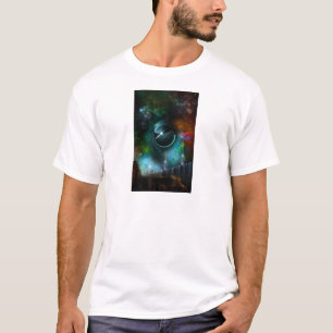 Camiseta Voo Da Arte Fractal Corbius