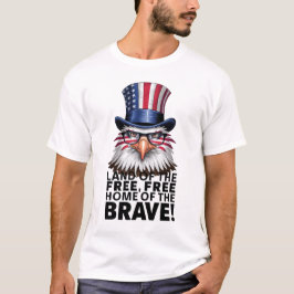 Camiseta Voo da Liberdade: Eagle Tribute T-Shirt"