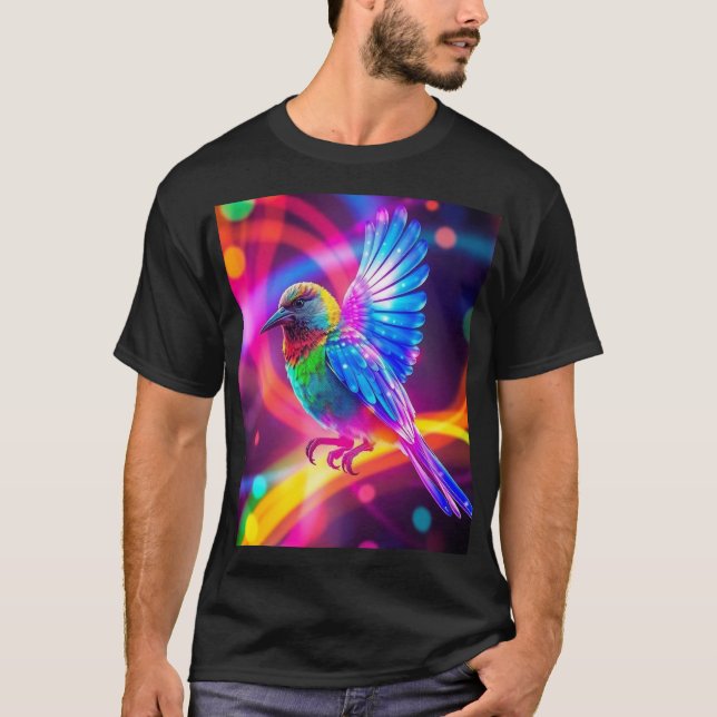 Camiseta Voo da Liberdade: O Espírito das Aves (Frente)