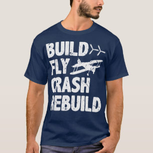 Camiseta Voo de avião-piloto RC Funny