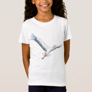 Camiseta Voo de cegonha branca