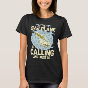 Camiseta Voo de Formação de Avião Voador Piloto Planador Pl