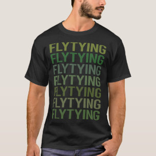 Camiseta Voo de Texto Verde