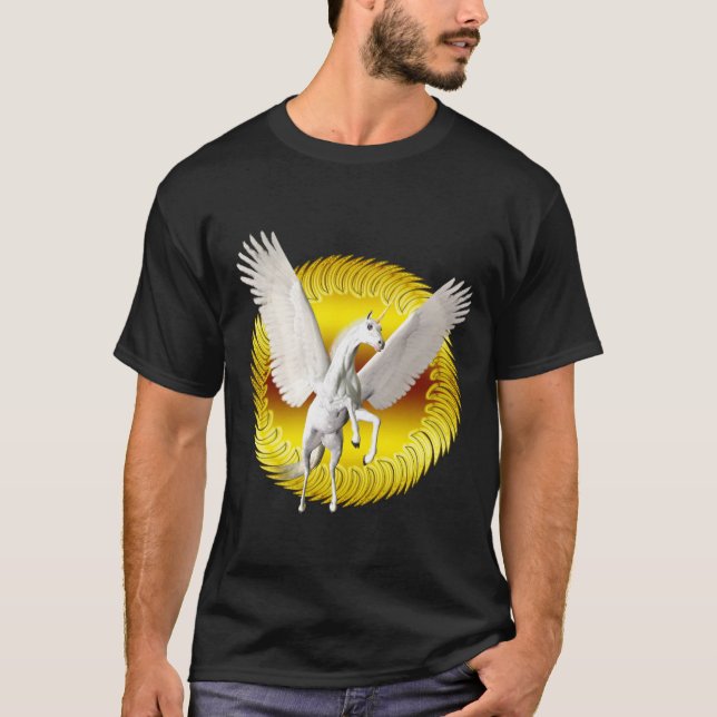 Camiseta Voo de Unicórnio (Frente)