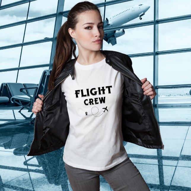 Camiseta Voo de viagem Voo Voo Diversão Avião Voando Férias (Criador carregado)