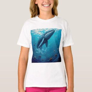 Camiseta Voo do Leviatã para a Liberdade – Arte Surrealista