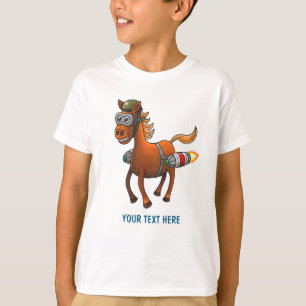 Camiseta Voo do Rocket Pony