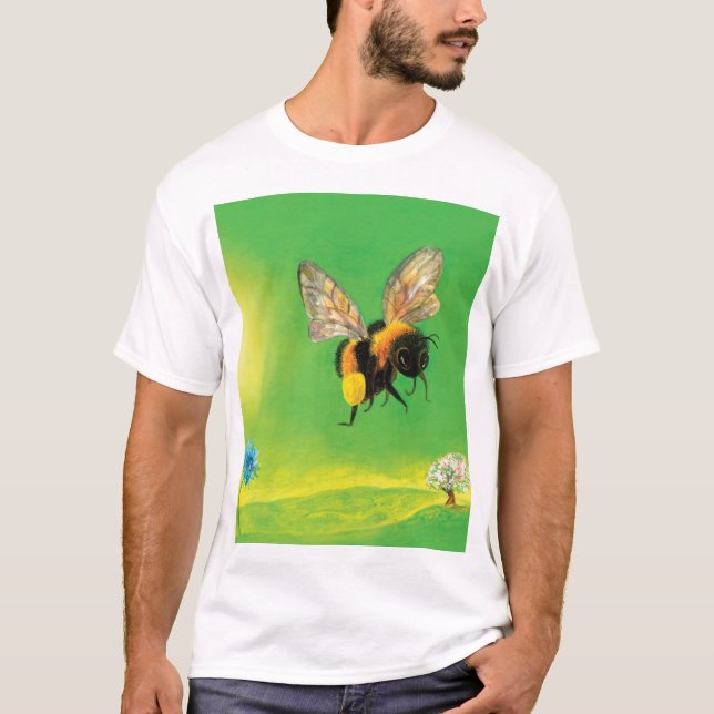 Camiseta Voo do T-Shirt Bumblebee (Frente)