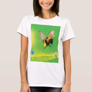 Camiseta Voo do T-Shirt Bumblebee