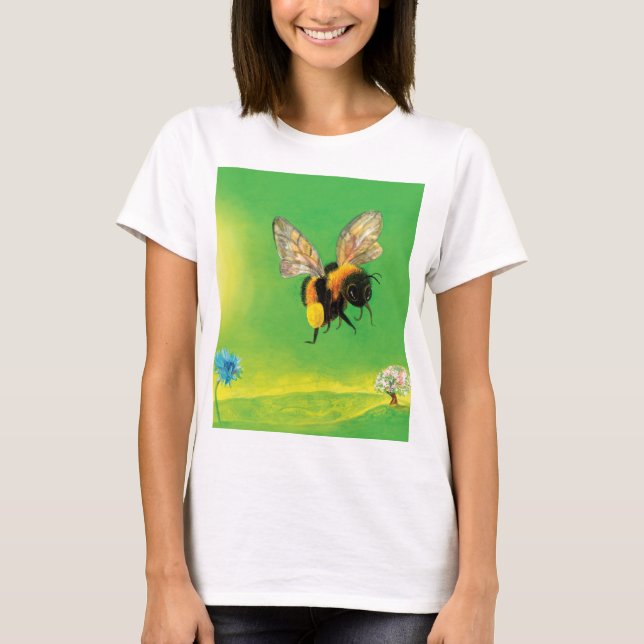 Camiseta Voo do T-Shirt Bumblebee (Frente)