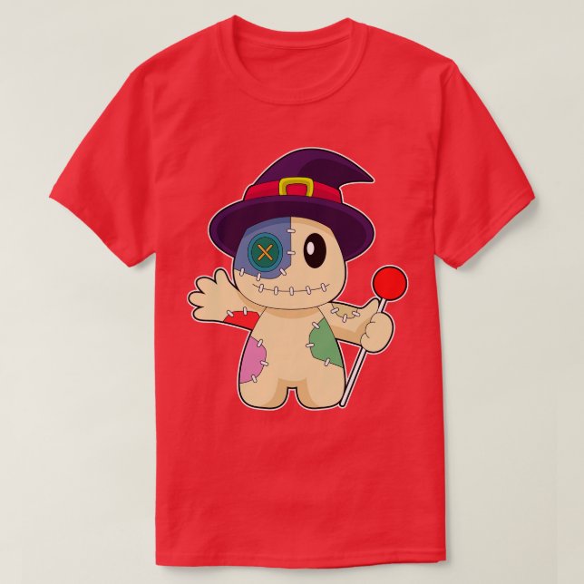 Camiseta Voo Doll Halloween (Frente do Design)