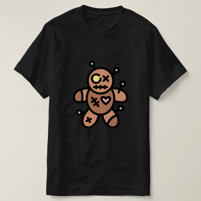 Camiseta Voo Doo Bear Mens T-Shirt (Frente do Design)