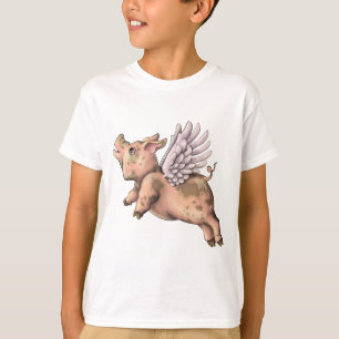 Camiseta Voo dos suínos