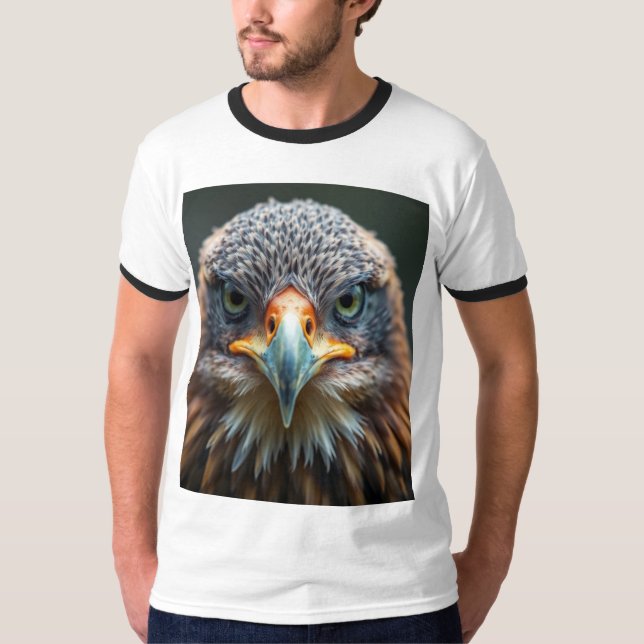 Camiseta Voo Eterno: Pássaros em seu Elemento (Frente)