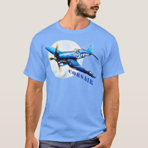 Camiseta Voo F4U Corsair WW2 American Fighter