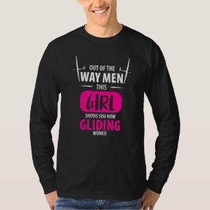 Camiseta Voo Glider Sailplane Sailplane Sailflies Dizendo 2