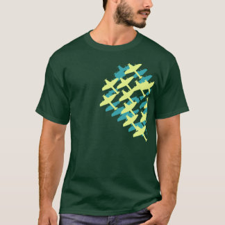 Camiseta vôo-grupo
