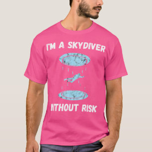 Camiseta Voo interior do Skydiver no interior do túnel de S
