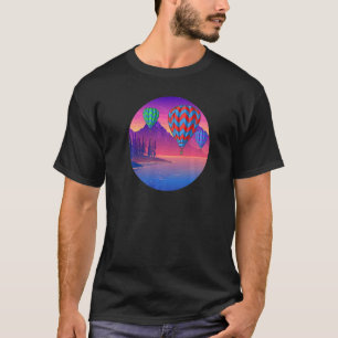 Camiseta Voo Legal de Balão de Ar Quente para Entusiasmo Ba
