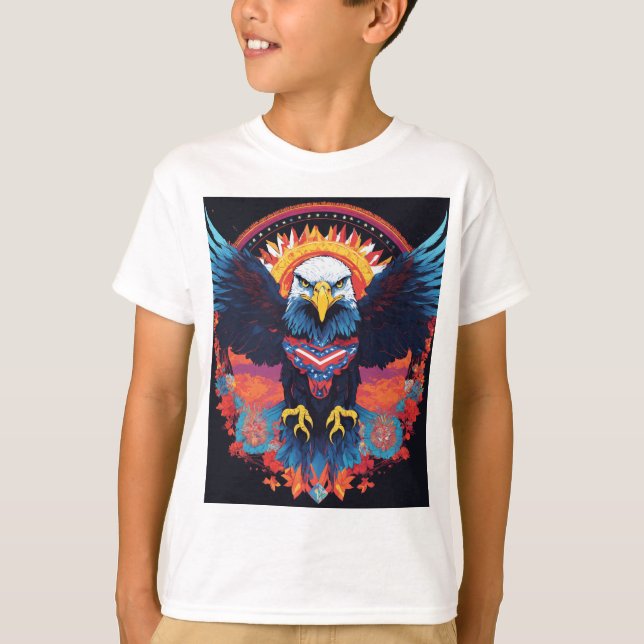 Camiseta "Voo majestoso" (Frente)