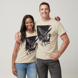 Camiseta Voo Místico do Cavaleiro do Falcão Vassago