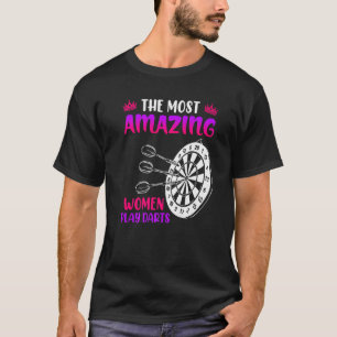Camiseta Voo Mulheres Darts Damas Darts Darts Prêmio Darts