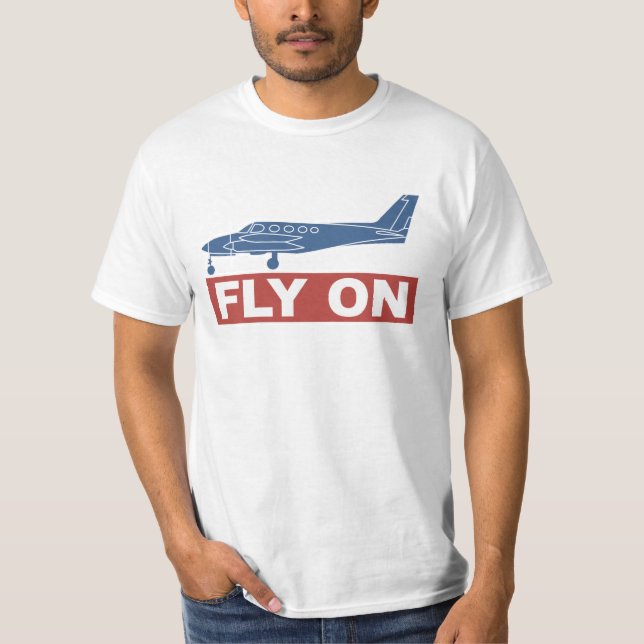 Camiseta Voo no avião (Frente)