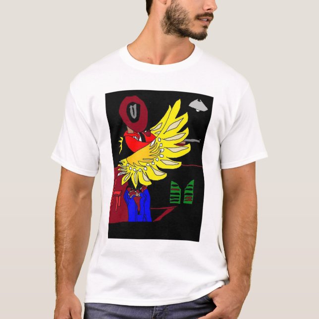 Camiseta Voo ouro do Outlaw (Frente)