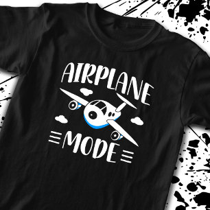 Camiseta Voo pela primeira vez - Voando com crianças - Modo