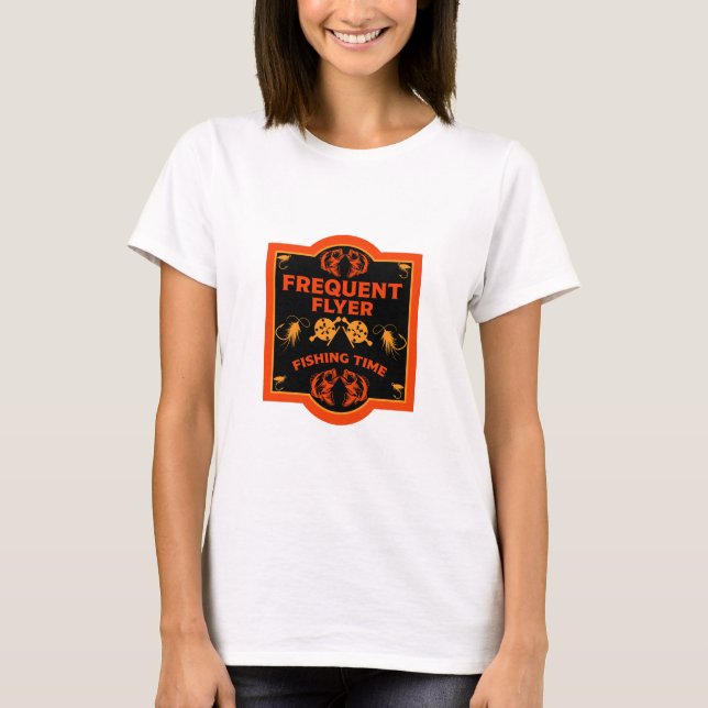 Camiseta Voo Pesca Canadá (Frente)