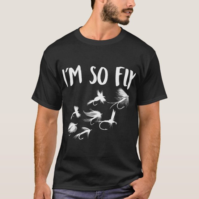 Camiseta Voo Pescar Voo Peixe Que Caça Voo Peixe (Frente)