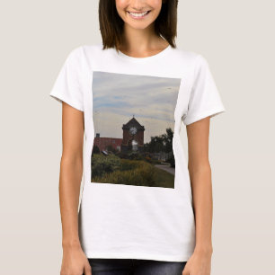Camiseta Vôo sobre a torre de pulso de disparo