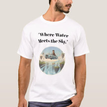 Camiseta Voo Sobre Ilhas dos Sonhos