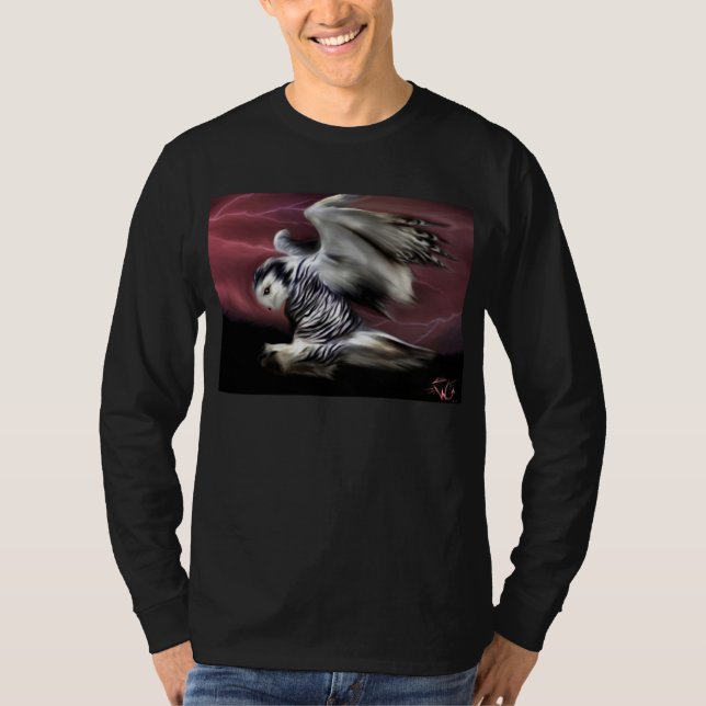Camiseta Vôo tormentoso (Frente)