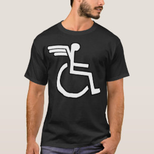 CAMISETA VOOADOR DE CADEIRA DE RODAS!
