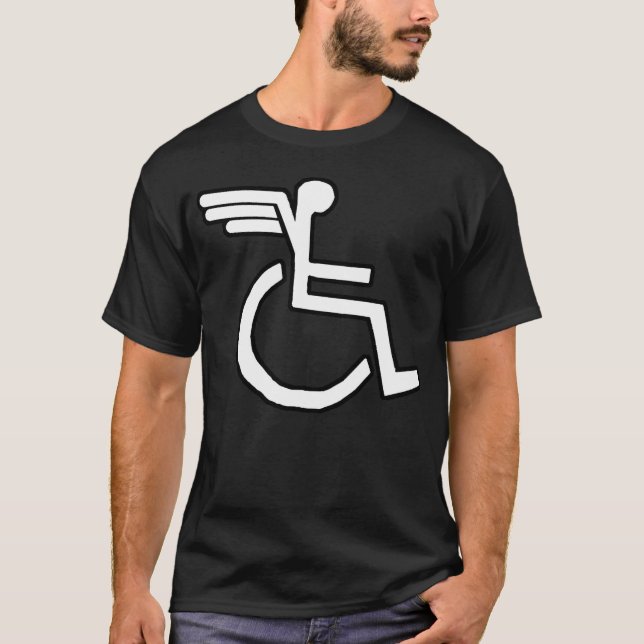 CAMISETA VOOADOR DE CADEIRA DE RODAS! (Frente)