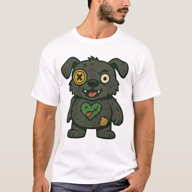 Camiseta Voodoo Dog Tee — Grrr and Guarded (Frente)