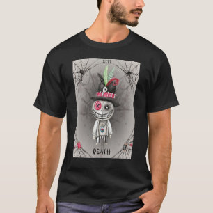 Camiseta Voodoo Doll Death Major Arcana Tarot Card 13 Creep