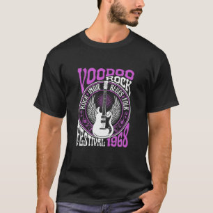 Camiseta Voodoo Rock Festival Blues Rock Guitar
