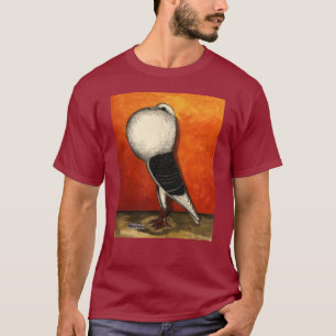 Camiseta Voorburg Cropper Pigeon Blue Check