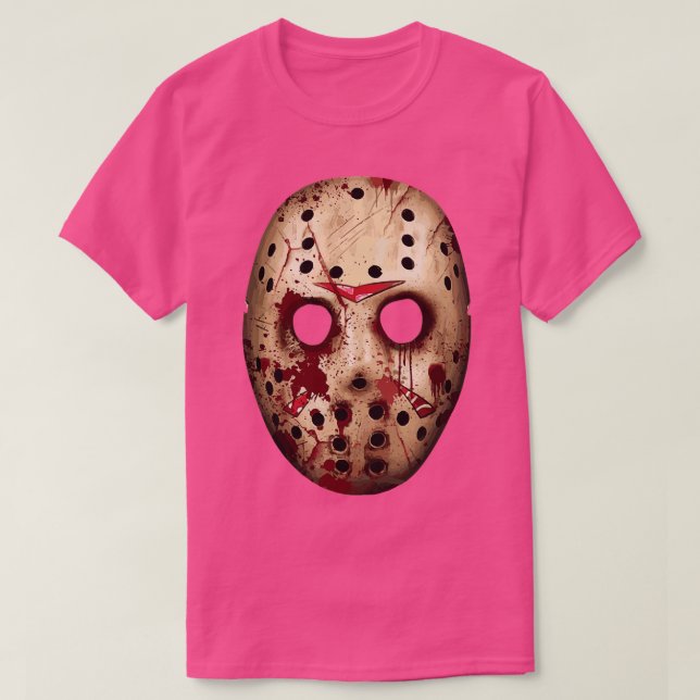 Camiseta Voorhees Mask (Frente do Design)